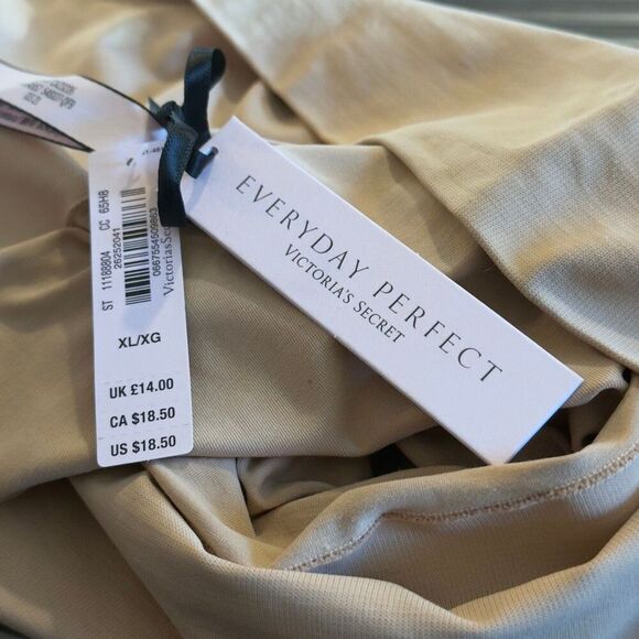 NWT (XL) Victoria’s Secret Everyday Perfect Smooth High-Waist Shortie Panty Nude - Picture 6 of 8